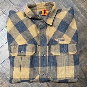 Men’s Patagonia Workwear Checkered-Print Flannel, Size M